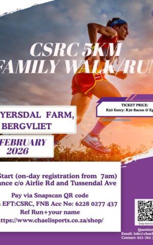 CSRC 5KM Family Walk/Run 2026